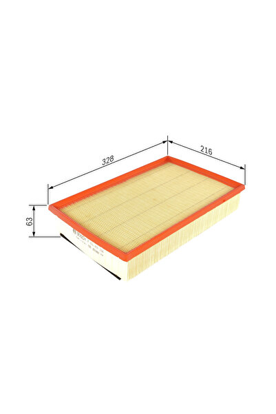 Bosch Filtru Aer Volvo S60 1/S80 1/V70 2