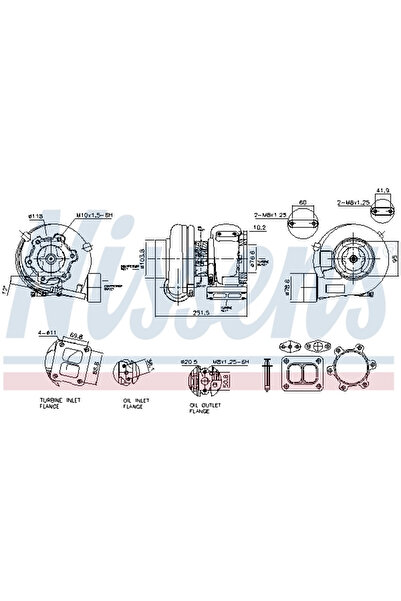 Nissens Compresor Sistem De Supraalimentare Mercedes-Benz Actros
