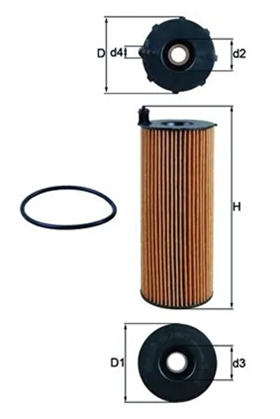 KNECHT Filtru Ulei Land Rover Range Rover 3/Range Rover Sport 1