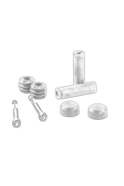 SBP Комплект водещи втулки за спирачен апарат, преден мост, Citroen Jumper 1 ...