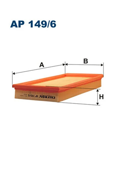 Filtron Въздушен филтър Vw Golf 5/Golf Plus 5/Polo 4