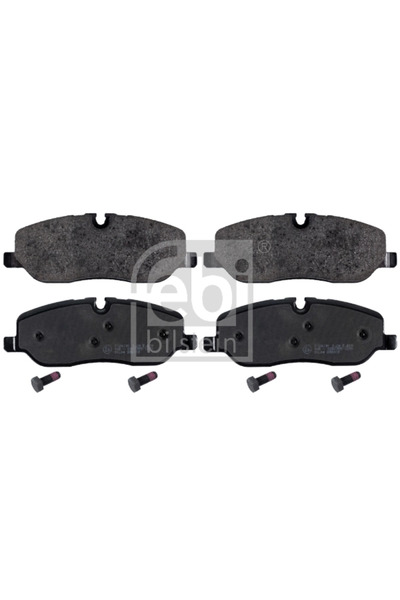 FEBI BILSTEIN Комплект спирачни накладки за преден мост Land Rover Discovery ...