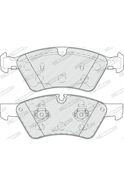 FERODO Set Placute Frana Frana Disc Mercedes-Benz E-Class/G-Class/Gl-Class