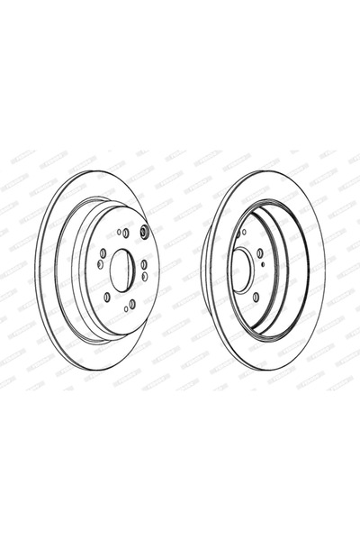 FERODO Disc Brake Honda Cr-5 2/Cr-5 3/Cr-5 4