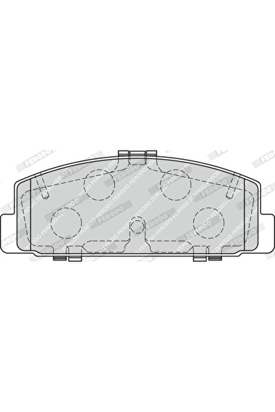 FERODO Set Placute Frana Frana Disc Mazda 6/Premacy/Rx-7 1