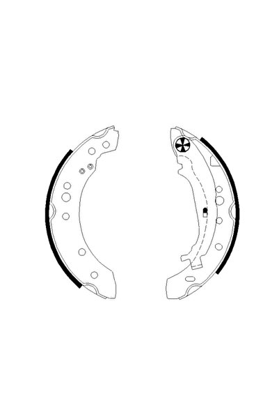 Krieger Set Saboti Frana Baic E Series/Senova D20 Baic Bjev Ev Series 2004-2018
