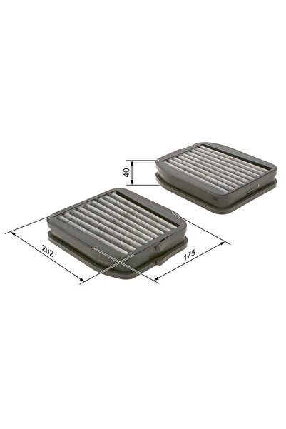 Bosch Филтър за купе за Mercedes-Benz E-класа