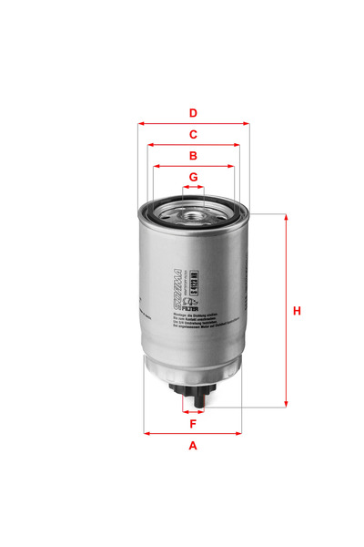 SOFIMA Filtru Combustibil Hyundai Tucson/IX20 Kia Sportage 4/Venga Van