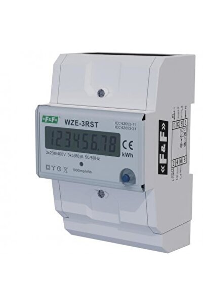 Other Contor de consum de energie trifazat 80A cu funcție de RESET WZE3RST