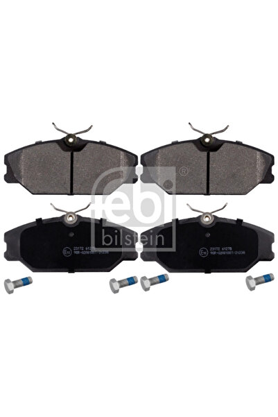 FEBI BILSTEIN Комплект спирачни накладки за преден мост, дискови спирачки Ren...