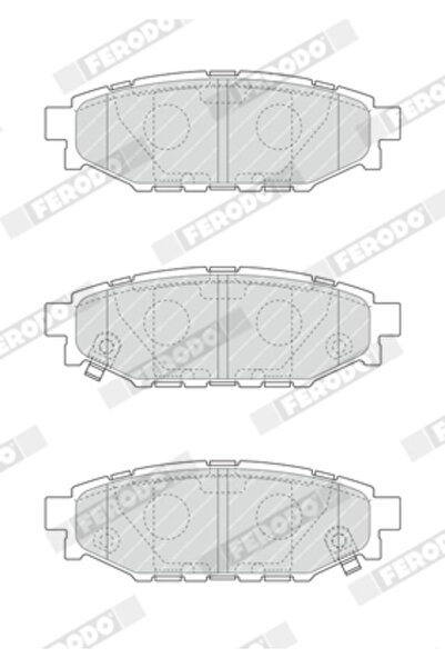 FERODO Brake Pad Set Disc Brake Subaru Brz/Forester/Impreza