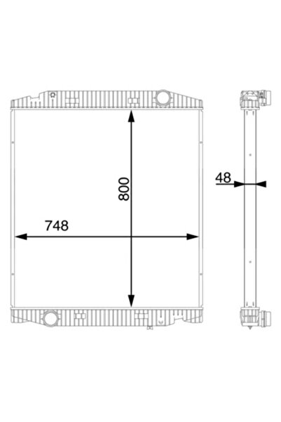 MAHLE Radiator Racire Motor Iveco 10-Way/S-Way/Stralis 2