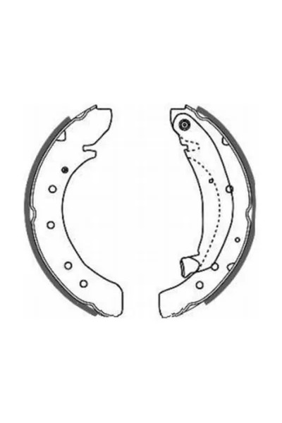 Abe Set Saboti Frana Puntea Spate Citroen Jumper 1 Bus/Jumper 1 Caroserie/Jum...