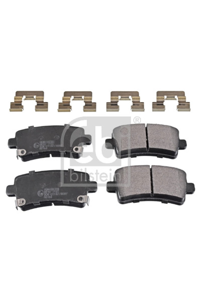 FEBI BILSTEIN Set Placute Frana Frana Disc Puntea Spate Chevrolet Malibu Opel...