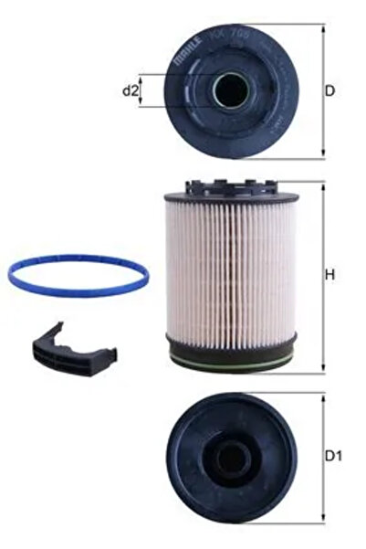 KNECHT Горивен филтър за Форд Рейнджър