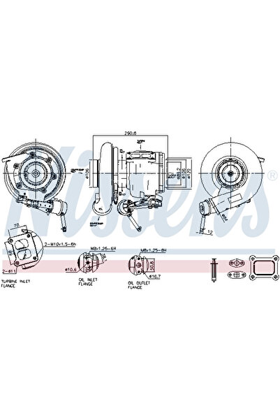 Nissens Compresor Sistem De Supraalimentare Renault Trucks C/Kerax/Premium 2