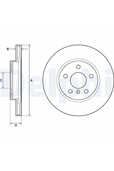 DELPHİ Disc Frana Bmw 1/2 Active Tourer/2 Gran Tourer Mini Mini