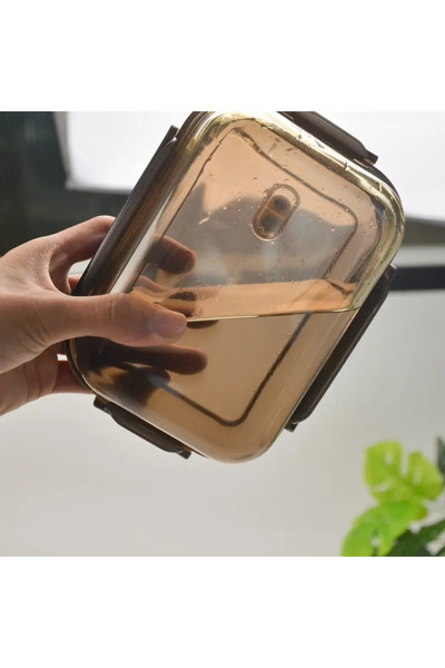 OEM Borosilicate glass storage container, 780ml, with lid, silicone seal