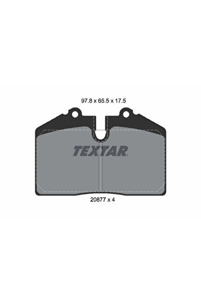 TEXTAR Set Placute Frana Frana Disc Ferrari 5__ Maranello Porsche 911/928/944