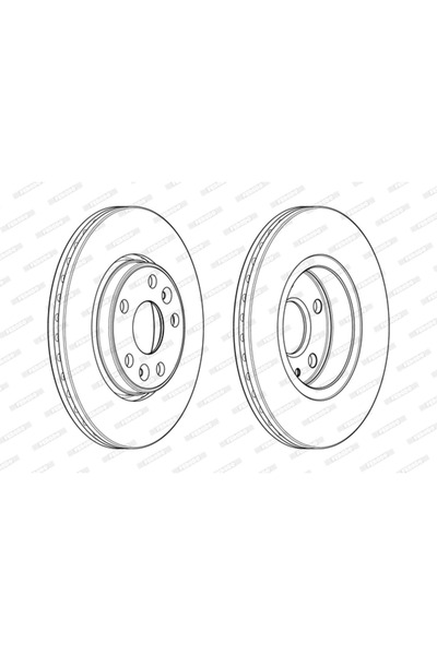 FERODO Disc Frana Dacia Dokker Microbus/Lodgy Mercedes-Benz Citan Microbus