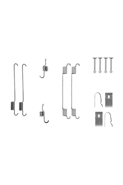 Bosch Комплект аксесоари за спирачни накладки Nissan Micra 3/Micra C+C 3/Pixo...