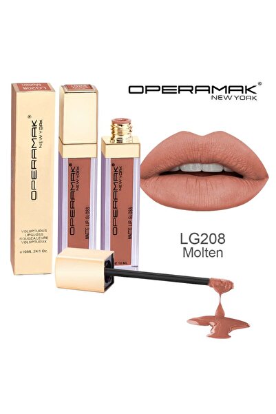 OPERAMAK أحمر شفاه سائل ثابت مطفي - مولتن LG208