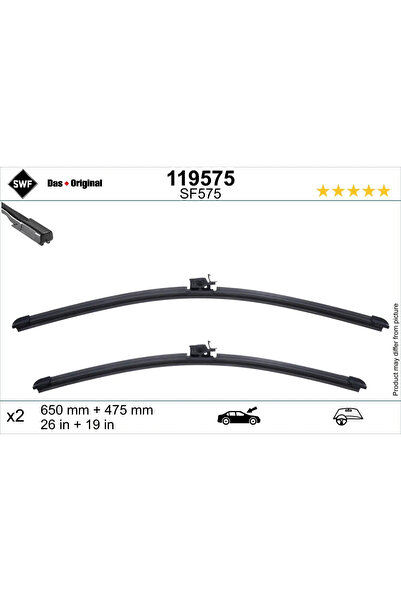SWF Front Wiper Blade Mercedes-Benz B-Class Sports Tourer/Gla 2011-2021