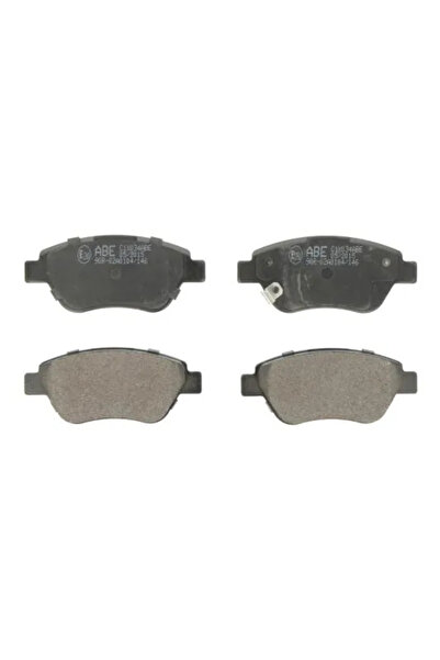 Abe Set Placute Frana Frana Disc Punte Fata Fiat Doblo Autoutilitara/Limuzina...