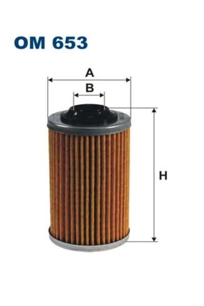 Filtron Filtru Ulei Alfa Romeo 159/Brera/Spider Cadillac Bls/Srx