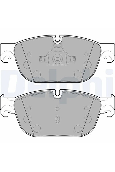 DELPHİ Set Placute Frana Frana Disc Citroen C5 3/C6/DS4 Peugeot 308 1/308 Cc/407