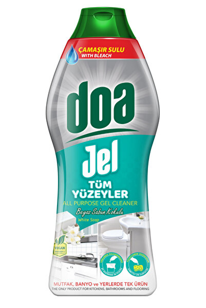 Doa Jel Tüm Yüzeyler Beyaz Sabun Kokulu 750 ml