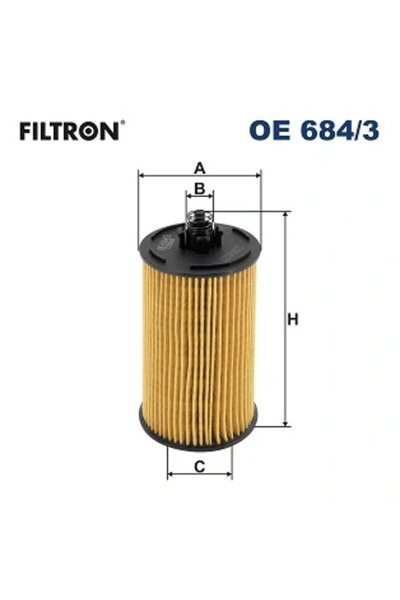 Filtron Filtru Ulei Chevrolet Aveo/Cruze/Orlando Opel Mokka / Mokka 10