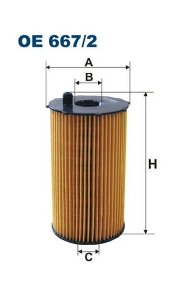 Filtron Filtru Ulei Citroen C5 3/C6 Jaguar S-Type 2/Xf 1/Xj