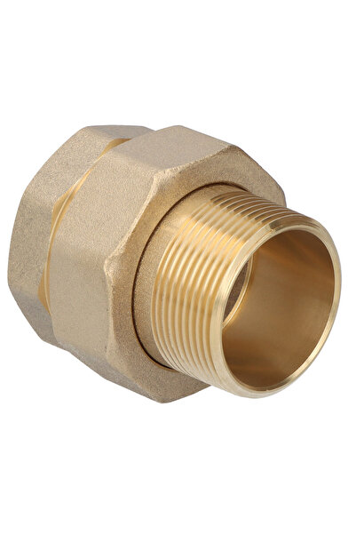 Other Twist straight short screw connection 1 12 brass o-ring