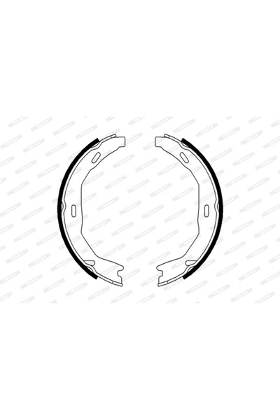 FERODO Handbrake Brake Shoe Set Mercedes-Benz C-Class/E-Class