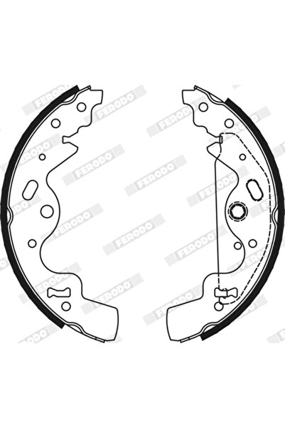 FERODO Set Saboti Frana Frana De Mana Land Rover Freelander 1