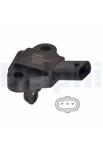 DELPHİ Boost Pressure Sensor Audi A1/A3/Q2 Seat Arona/Ateca/Ibiza 5