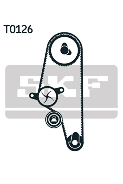 SKF Water pump + timing belt kit SEAT CORDOBA (6K1 6K2) 1996-2002
