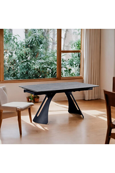 micasa Elegant and Modern Design Rectangular Extension Dining Table