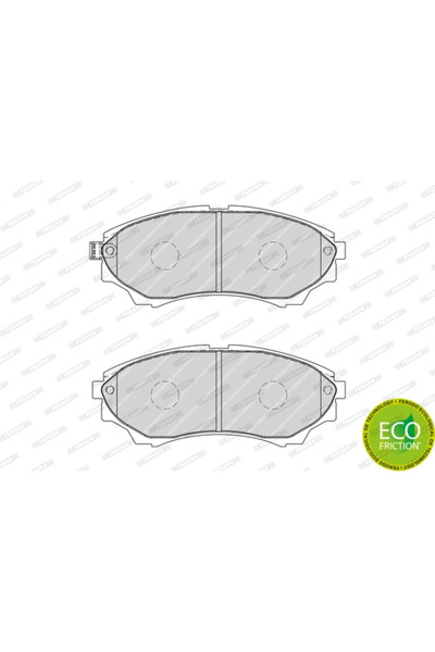 FERODO Set Placute Frana Frana Disc Ford Everest 1/Ranger Ford Australia Rang...