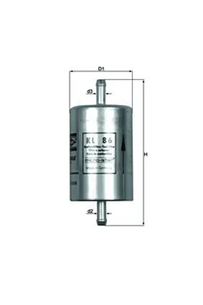 KNECHT Filtru Combustibil Fiat Panda/Punto/Regata Lancia Dedra/Delta 2/Y10