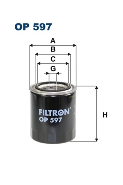 Filtron Filtru Ulei Ford Asia & Oceania Telstar Limuzina Ford Usa Probe 1/Pro...