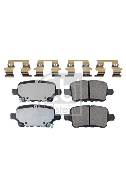 FEBI BILSTEIN Set Placute Frana Frana Disc Puntea Spate Opel Insignia B Count...