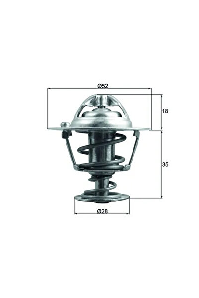 MAHLE Termostat Lichid Racire Honda Amaze Model 1/Ascot/Brio Rover 400 2
