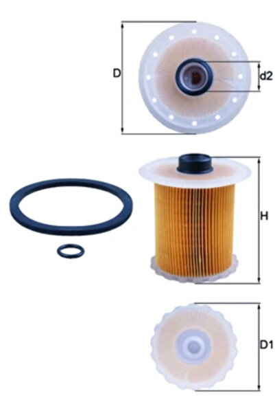 KNECHT Filtru Combustibil Dacia Pick Up/Solenza Renault Clio 2/Clio Symbol 1/...