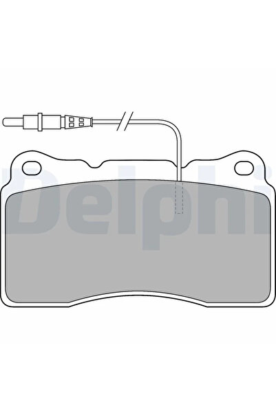 DELPHİ Set Placute Frana Frana Disc Citroen C8 Fiat Ulysse