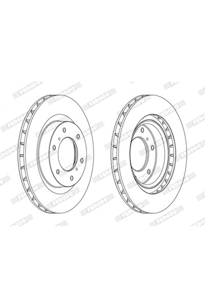 FERODO Disc Frana Mitsubishi Pajero 4 Mitsubishi (Gac) Pajero