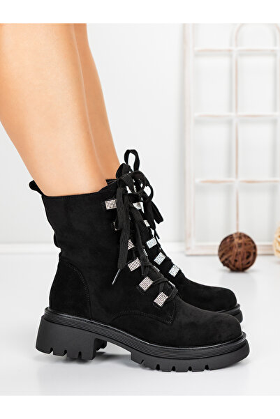 mei Дамски ботуши 5AH50 Черни
