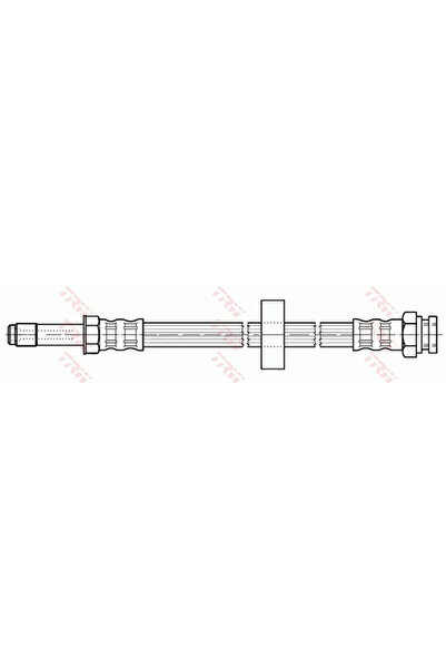 TRW Brake Hose Skoda Felicia 1/Felicia 2/Felicia Cube Van 1994-2002