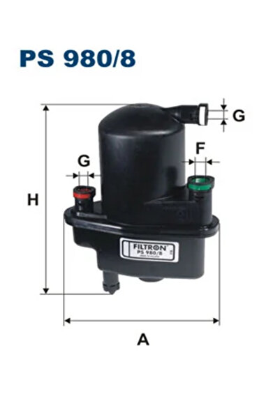 Filtron Filtru Combustibil Renault Clio 2/Clio 3/Modus / Grand Modus